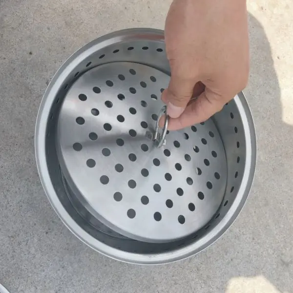 【高雄現貨】304不銹鋼柴火爐 煹火爐 取暖爐 育空爐 材火火箭爐 猛火爐 烤肉爐 焚火台炭火爐 贈收納袋:圖片 6