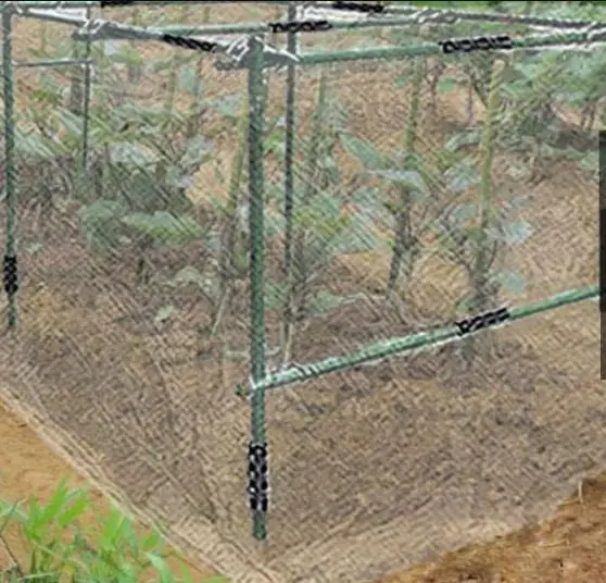 1米*1米(含立體網)多功能有機蔬果網室棚 防蟲防鳥網室 陽台 屋頂 寵物籠 雞籠 塑鋼支架 溫室棚:圖片 4