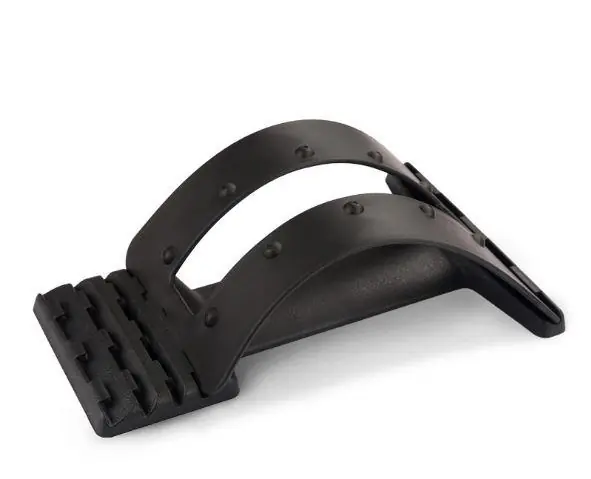 【台灣現貨】(升級款) 磁石腰椎牽引器 腰椎舒緩架 頸椎腰椎 牽引器 背部伸展器 腰部按摩器 拉背器 紓壓 伸展 禮品:圖片 2