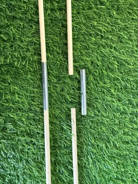 玻璃纖維桿8mm長120cm+金屬連接管 實心 可無限長度 隧道式防蟲棚含金屬連接管 拱形溫室花苗網室 溫室棚 防雨棚 有機蔬菜花房:圖片 5