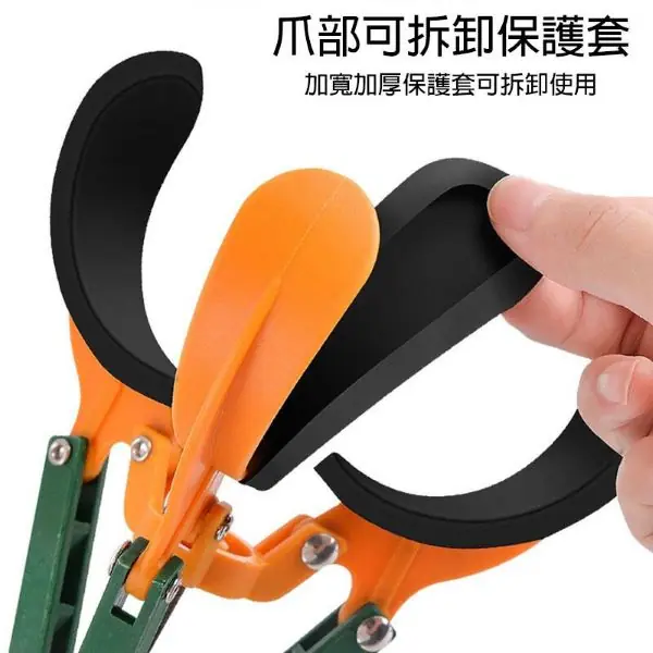 1.3米(可伸縮至2.3米長)鋁合金款 三爪多功能高空摘果神器伸縮桿 採摘器 摘水果 采摘蘋果 芒果 高空摘果器 三抓摘果器 高空摘水果工具:圖片 5