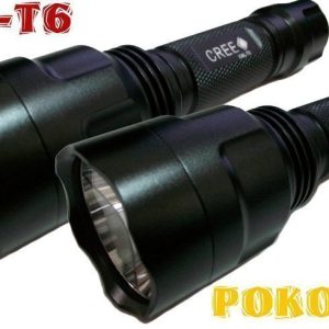T-02 CREE T6手電筒 一顆18650驅動最強樣式