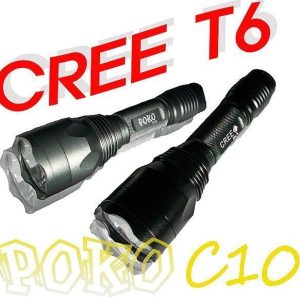 T-03 CREE XML-T6 新款C10外觀 恆流 穩壓 五段記憶功能夜光開關 比Q5 R2
