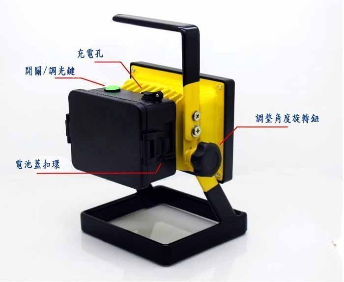 30W L2 移動式強光工作燈 工程燈:圖片 2