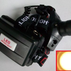 H02-POKO CREE Q5黃金光魚眼變焦伸縮頭燈